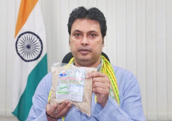 Tripura CM Biplab Deb launches Bamboo Rice 